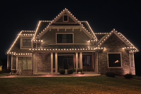 Christmas Light Installation